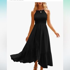 Elegant Black Maxi Dress